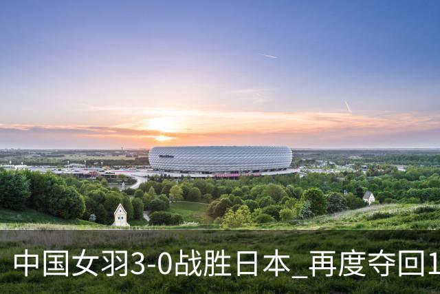 中国女羽3-0战胜日本 再度夺回12年来首个团体金牌
